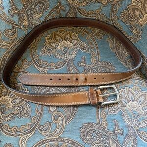 Duluth Trading Co Brown Leather  Belt